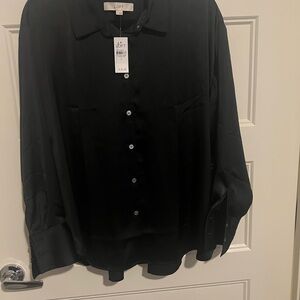 LOFT Black Woman’s Shirt